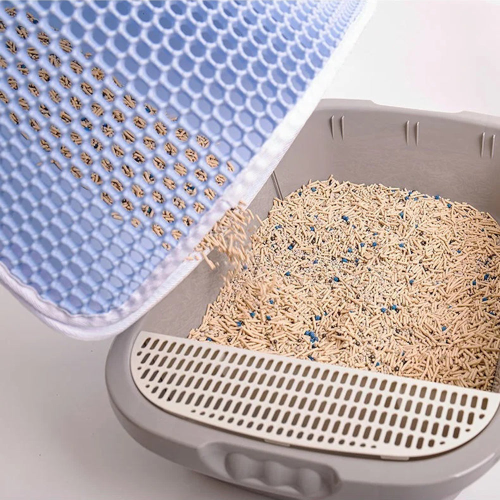Waterproof Double Layer Cat Litter Mat Non-Slip Scratch Pad