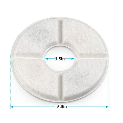 Replacement Activated Carbon Filter For Cat Water Drinking Fountain