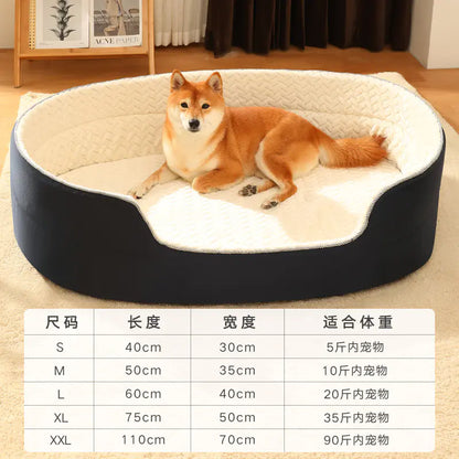 Universal Dog Bed with Removable Washable Cover