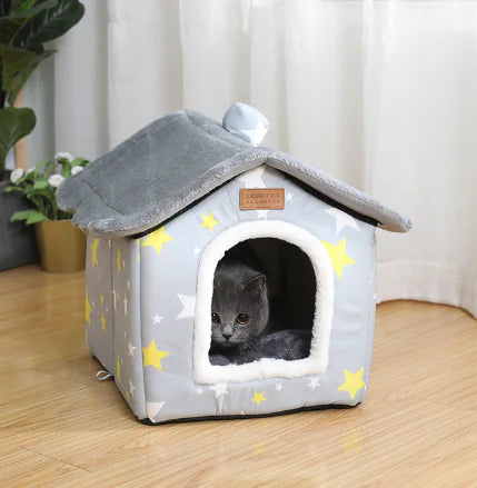 Warm Closed Dog Kennel