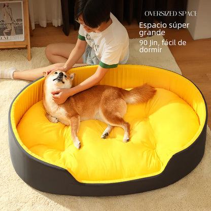Universal Dog Bed with Removable Washable Cover