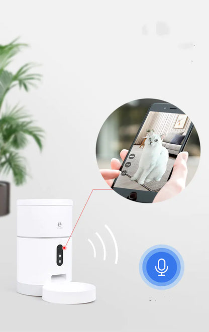 Smart Wifi Video Automatic Feeder with Timer