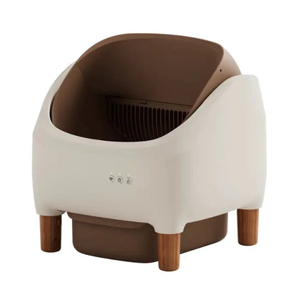 Automatic Self-Cleaning Cat Litter Box with Drawer