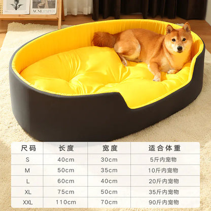 Universal Dog Bed with Removable Washable Cover