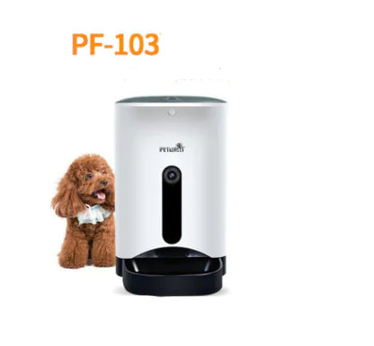 Smart Pet Feeder with Camera for Dogs